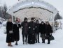 Руководители кинокомпании «Союз Маринс Групп» в Вознесенской Давидовой пустыни  